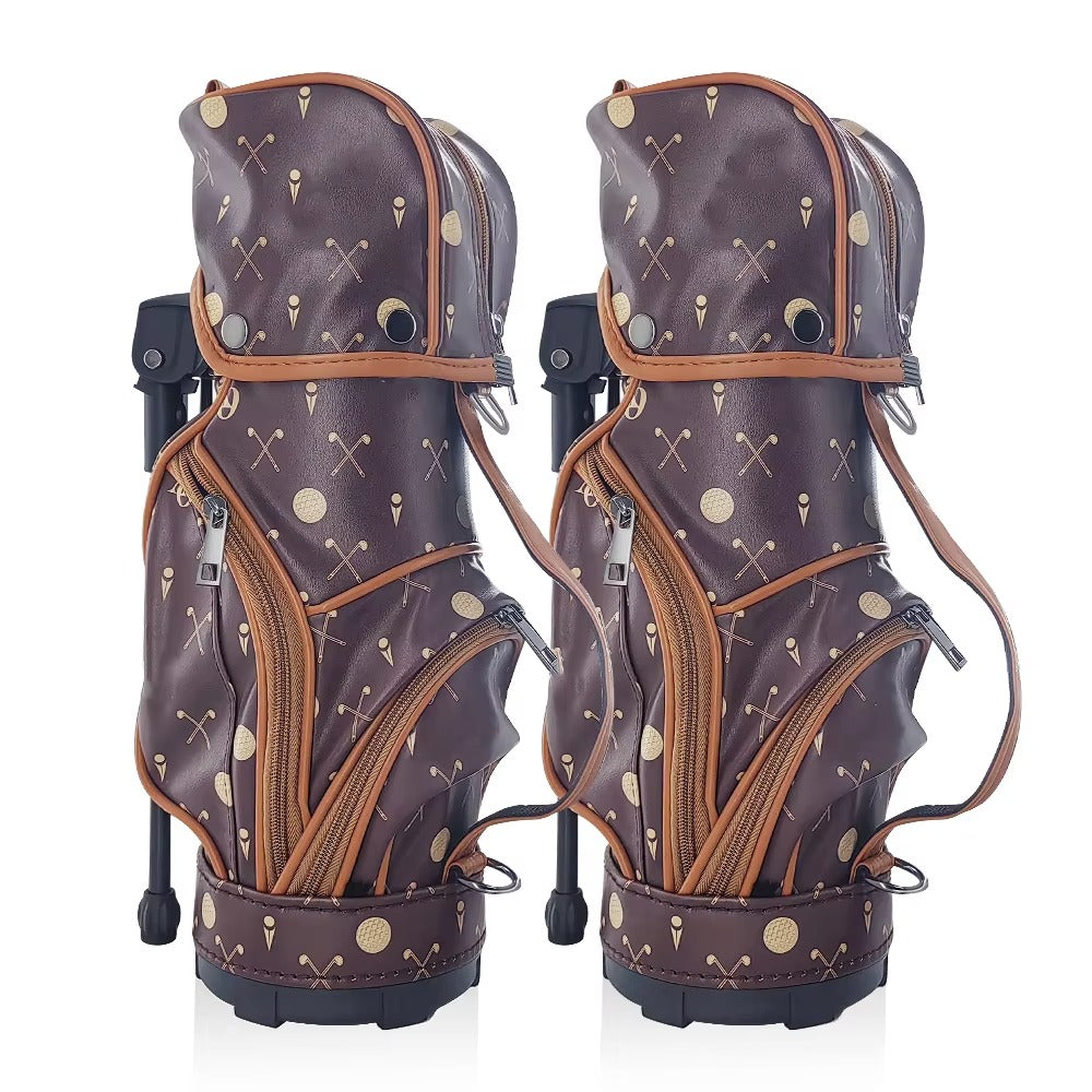 Custom Logo High Quality Lightweight PU Golf Club Bag - Portable Small Carry Bag, Waterproof & Durable Sunday Golf Bags