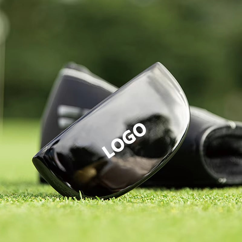 Men's Right Hand Golf Putter - Black Stainless Steel Head, Customizable Golf Clubs