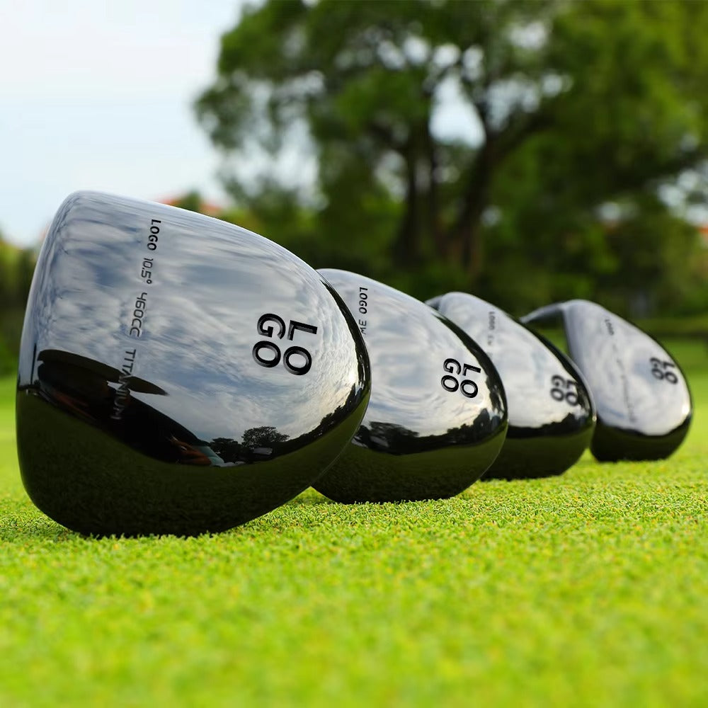 Men's Black Golf Driver Head - Right Handed, High Quality Golf Clubs