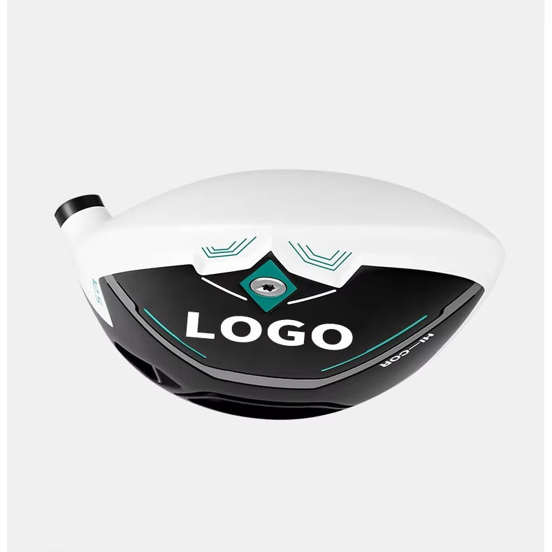 High Rebound Titanium Right Handed Golf Driver Head - Adjustable Clubs with Rubber Grip