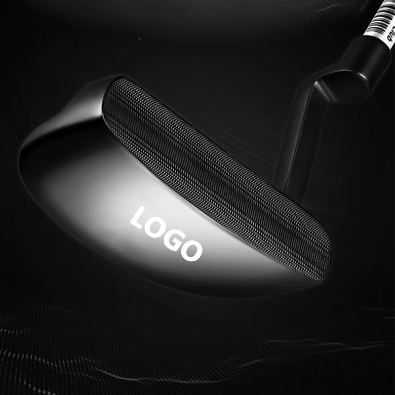 Men's Right Hand Golf Putter - Black Stainless Steel Head, Customizable Golf Clubs