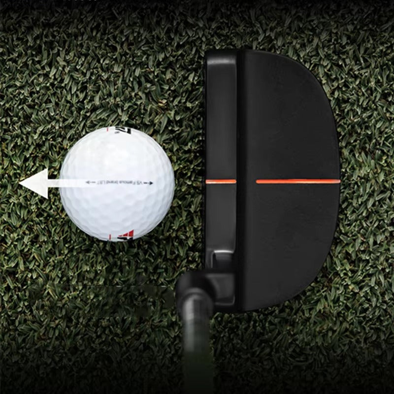 Men's Right Hand Golf Putter - Black Stainless Steel Head, Customizable Golf Clubs