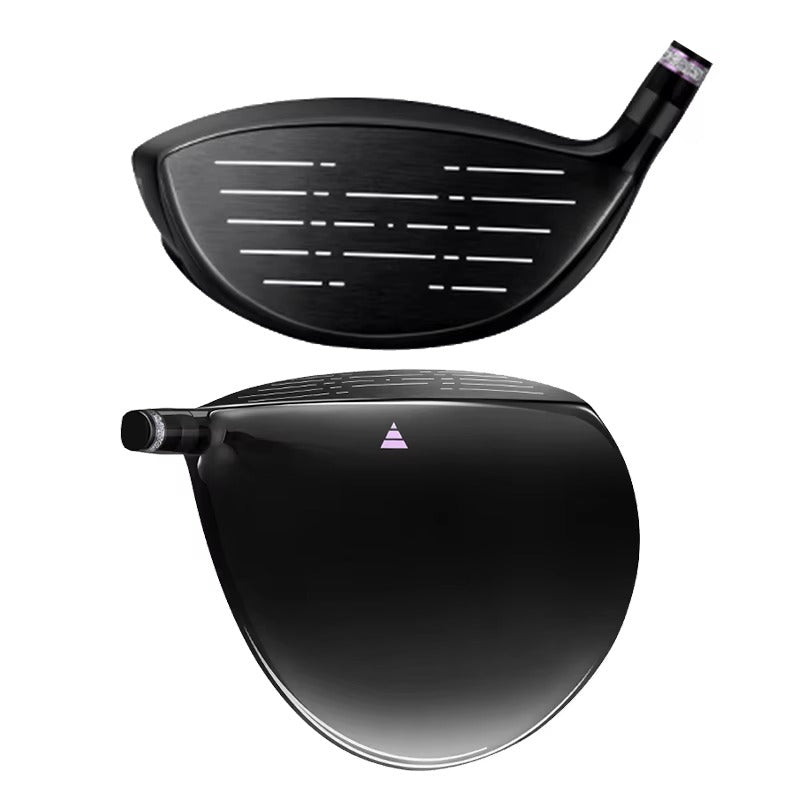 Titanium Golf Driver Head - Right Hand, Women's, Customizable Golf Club with Rubber Grip
