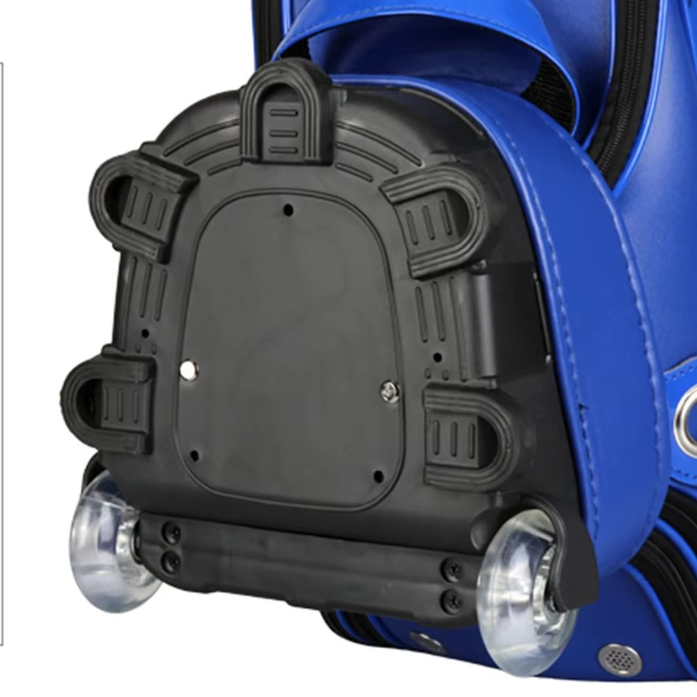 Golf Trolley Bag - Unisex, Water-Repellent, Portable with Large Capacity & Wheels, Personalized Golf Club Storage Bag