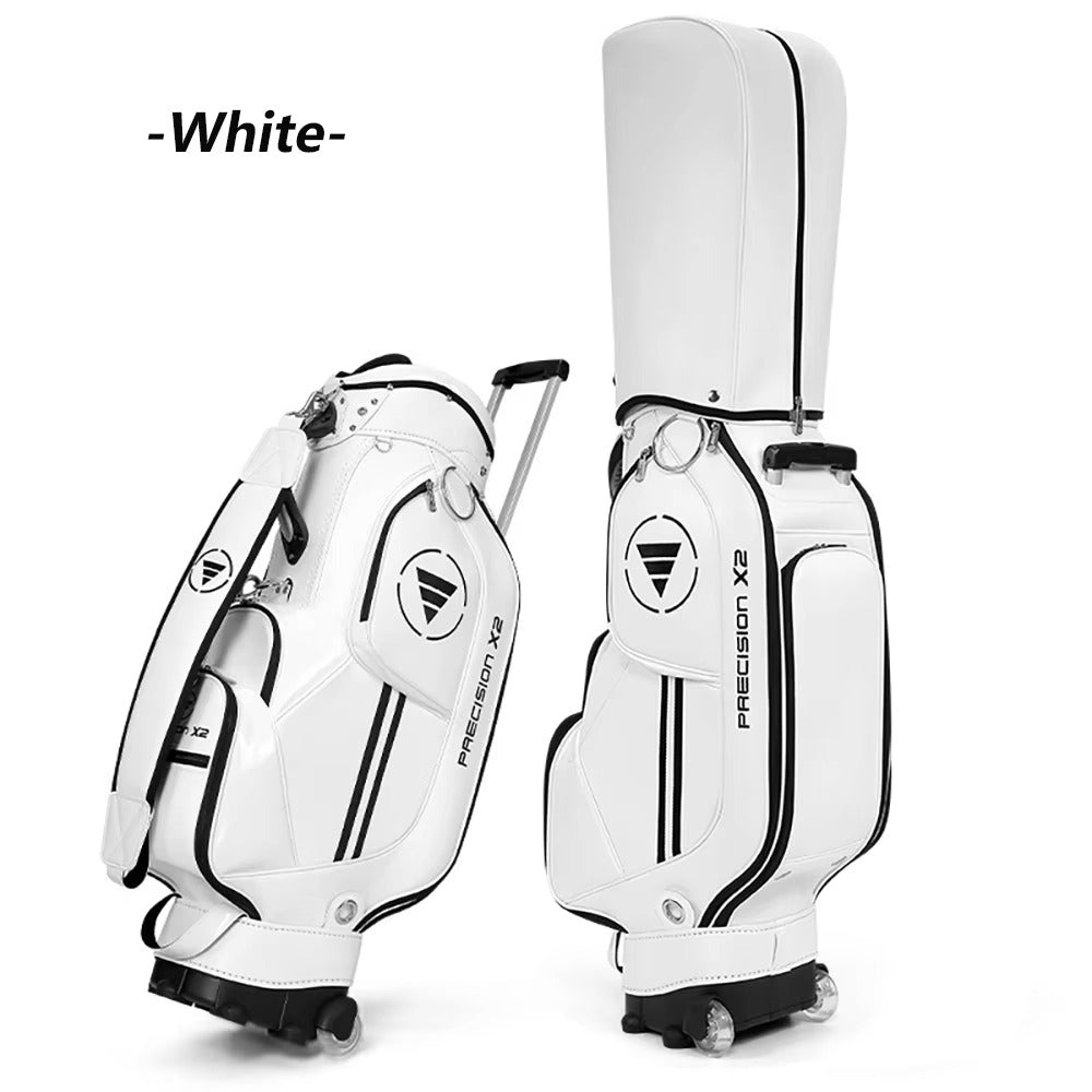 Golf Trolley Bag - Unisex, Water-Repellent, Portable with Large Capacity & Wheels, Personalized Golf Club Storage Bag