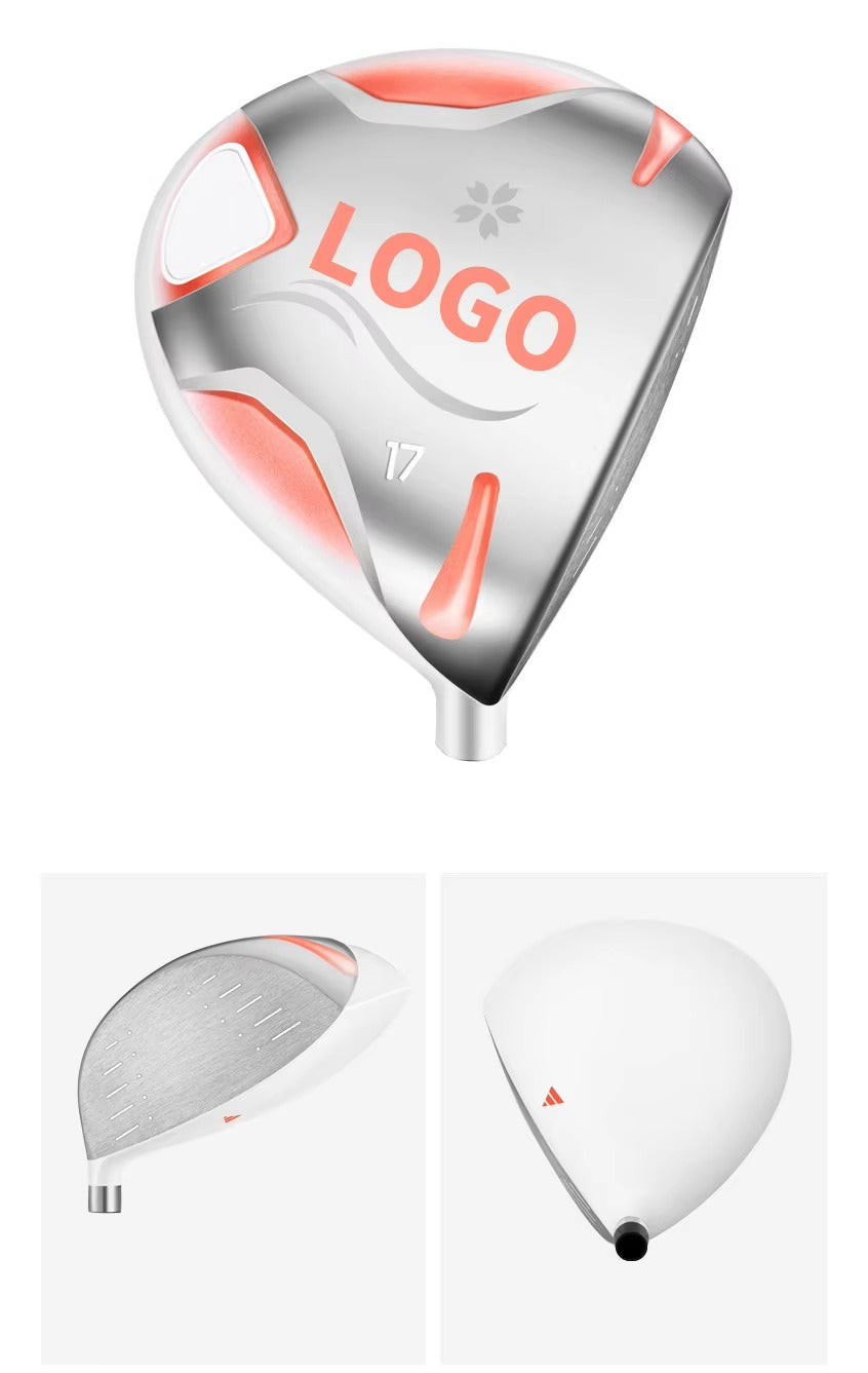 High Rebound Titanium Golf Driver Head - Right Handed, Women's Specific Design