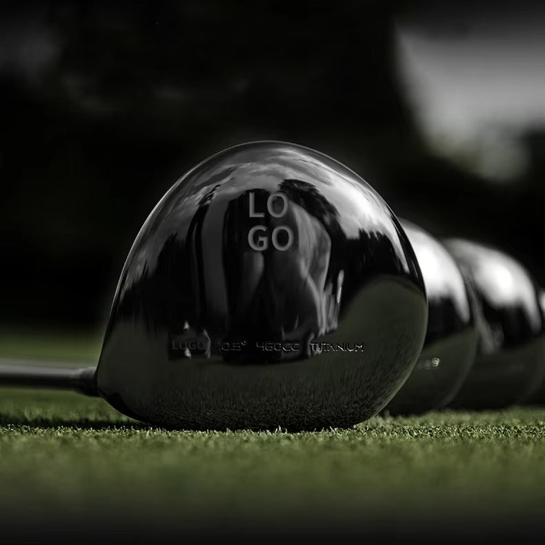 Men's Black Golf Driver Head - Right Handed, High Quality Golf Clubs