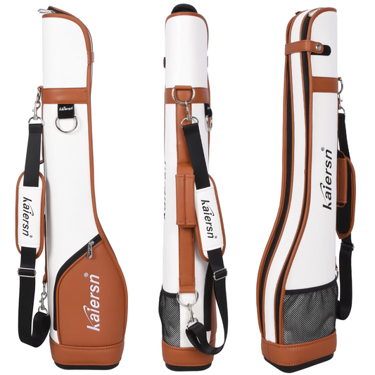 Lightweight Waterproof PU Park Golf Club Bag - Professional Pouch with Gun Bag Design, Durable & Portable for Men and Women