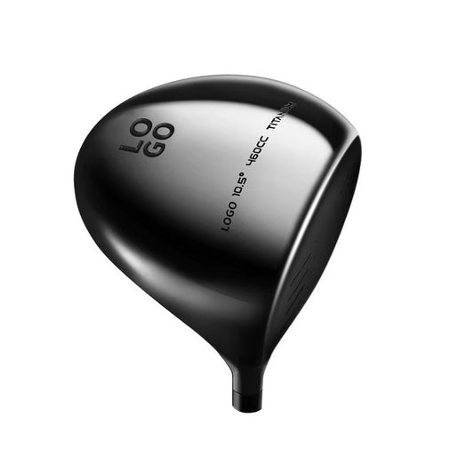 Men's Black Golf Driver Head - Right Handed, High Quality Golf Clubs