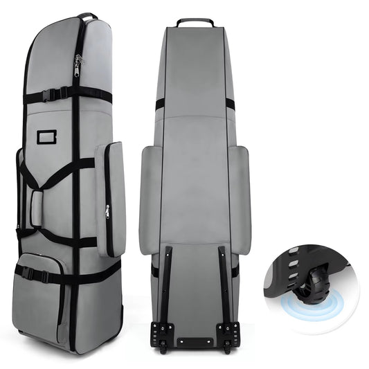 Nylon Golf Travel Bag - Waterproof, Airline Approved, with Wheels, Portable Protection for Golf Clubs, Thickened Stand Bag Cover