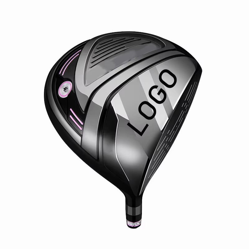 Titanium Golf Driver Head - Right Hand, Women's, Customizable Golf Club with Rubber Grip