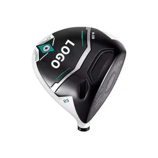 High Rebound Titanium  Right Handed Golf Driver Head - Adjustable Clubs with Rubber Grip